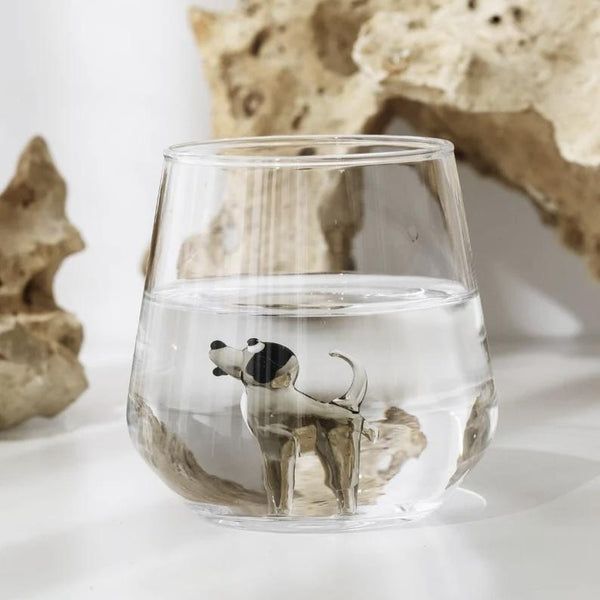 Dog Wine Glass
