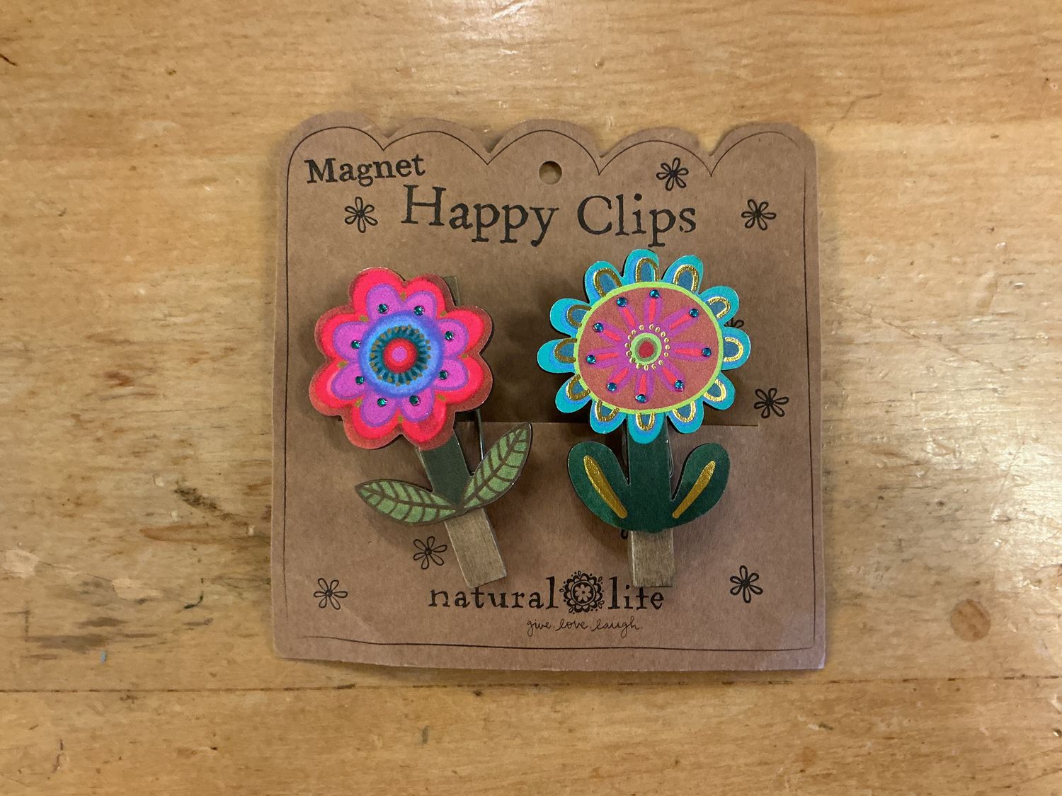 2pc Flower - Magnet Happy Clips