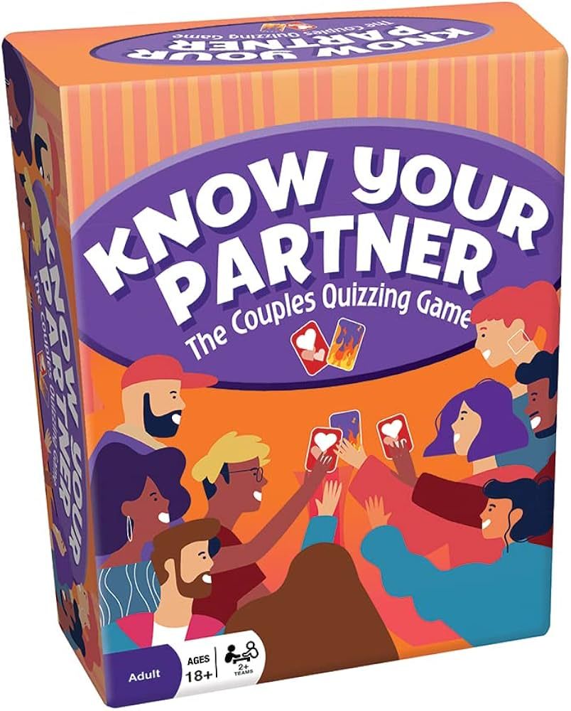 Know Your Partner Game– Contains 330 Cards – Adult Party Game for 4 or More Players Ages 18 and Up