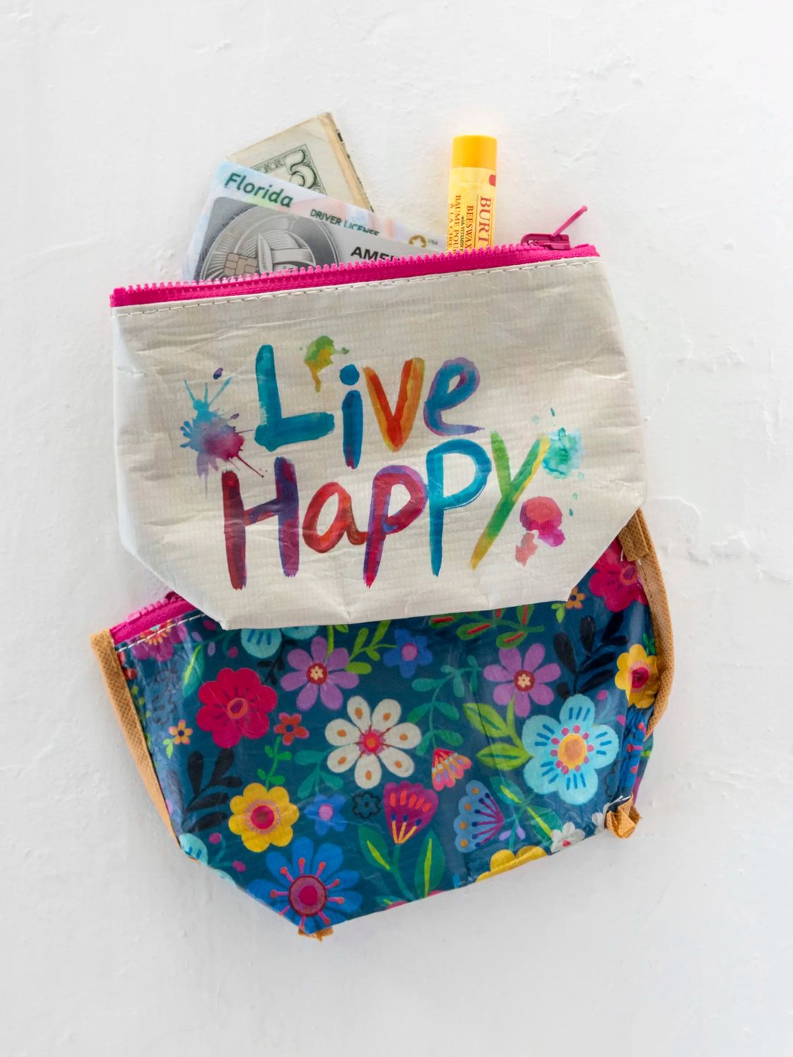Live Happy Pouch
