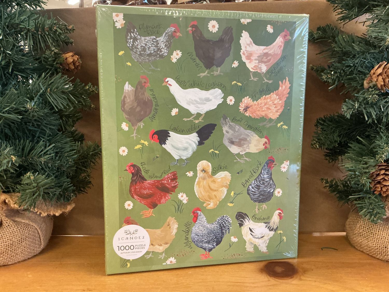 Chicken Breeds - 1000 Piece Puzzle