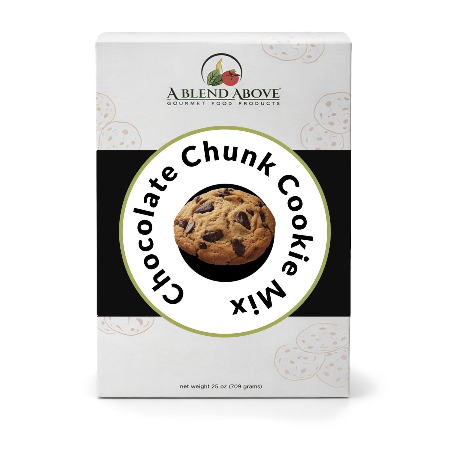 A Blend Above Chocolate Chunk Cookie Mix (Makes appx. 36 Cookies), Choco-Chip Bliss: Indulgent Chocolate Chip Cookie Mix, Quick and Easy to Make, 10 Minute Prep