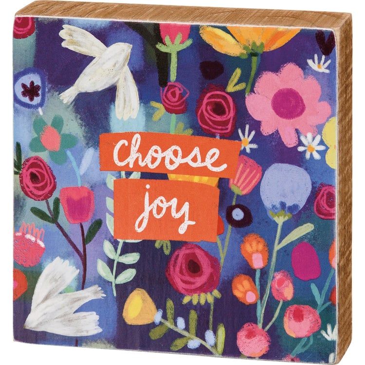 Choose Joy Sign