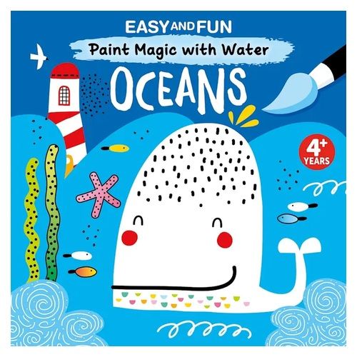 Easy and Fun Paint Magic with Water: Oceans