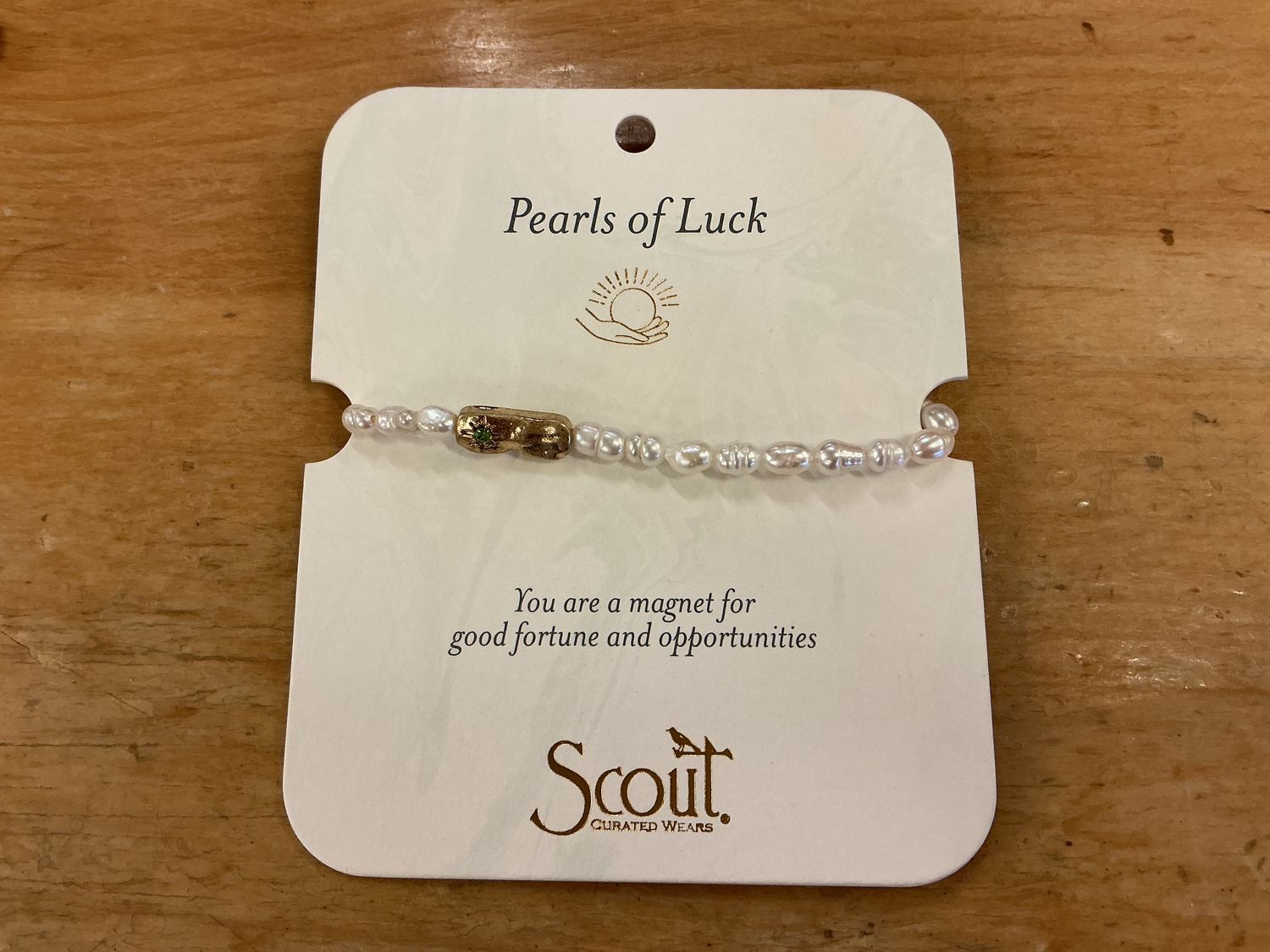 Gold Pearls Of Luck - Bracelet