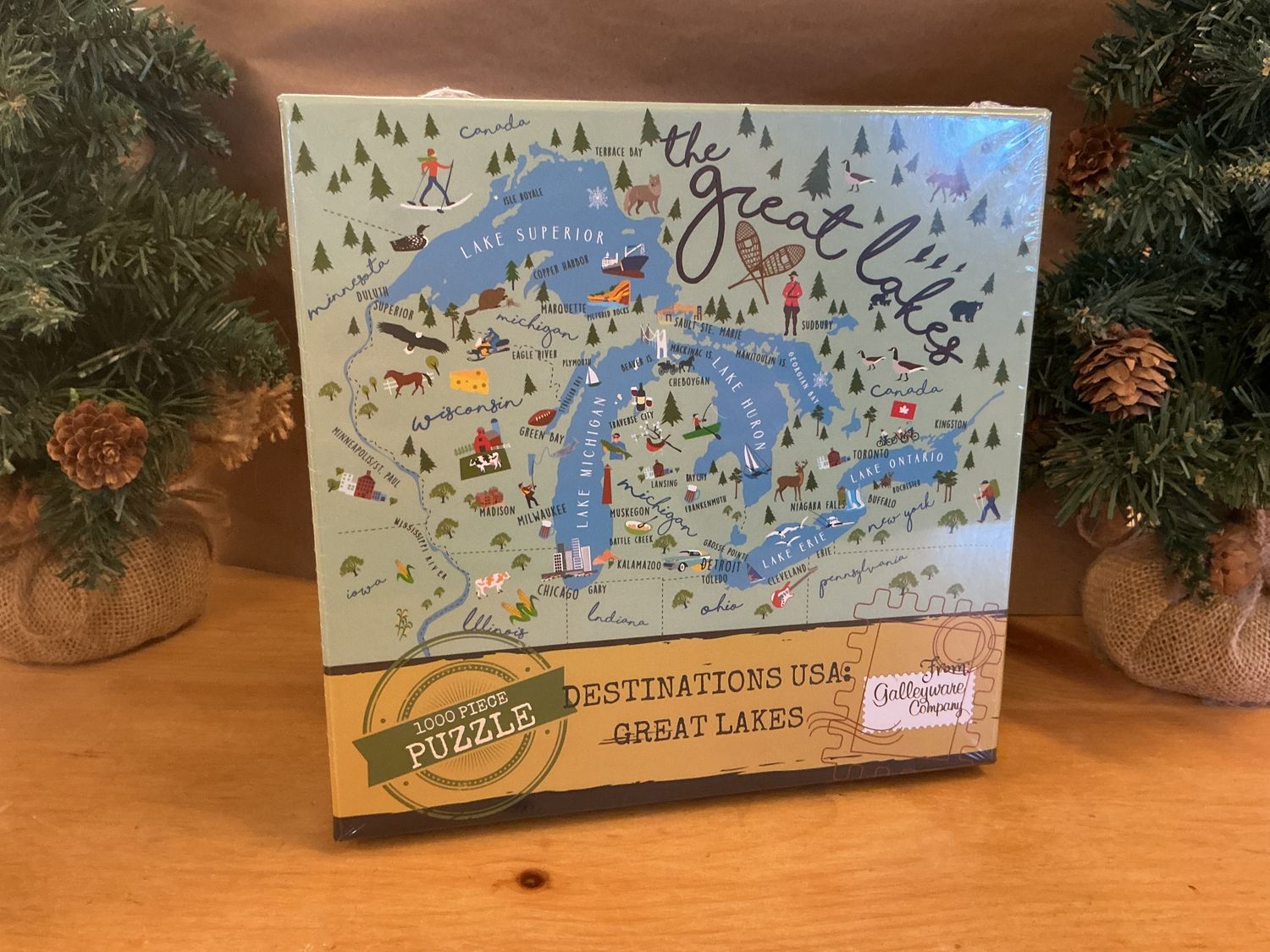 Great Lakes - 1000 Piece Puzzle