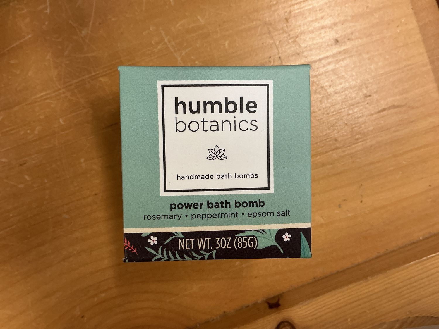 Humble Botanics Power Bath Bomb