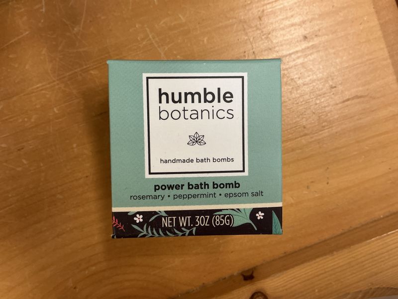 Humble Botanics Power Bath Bomb