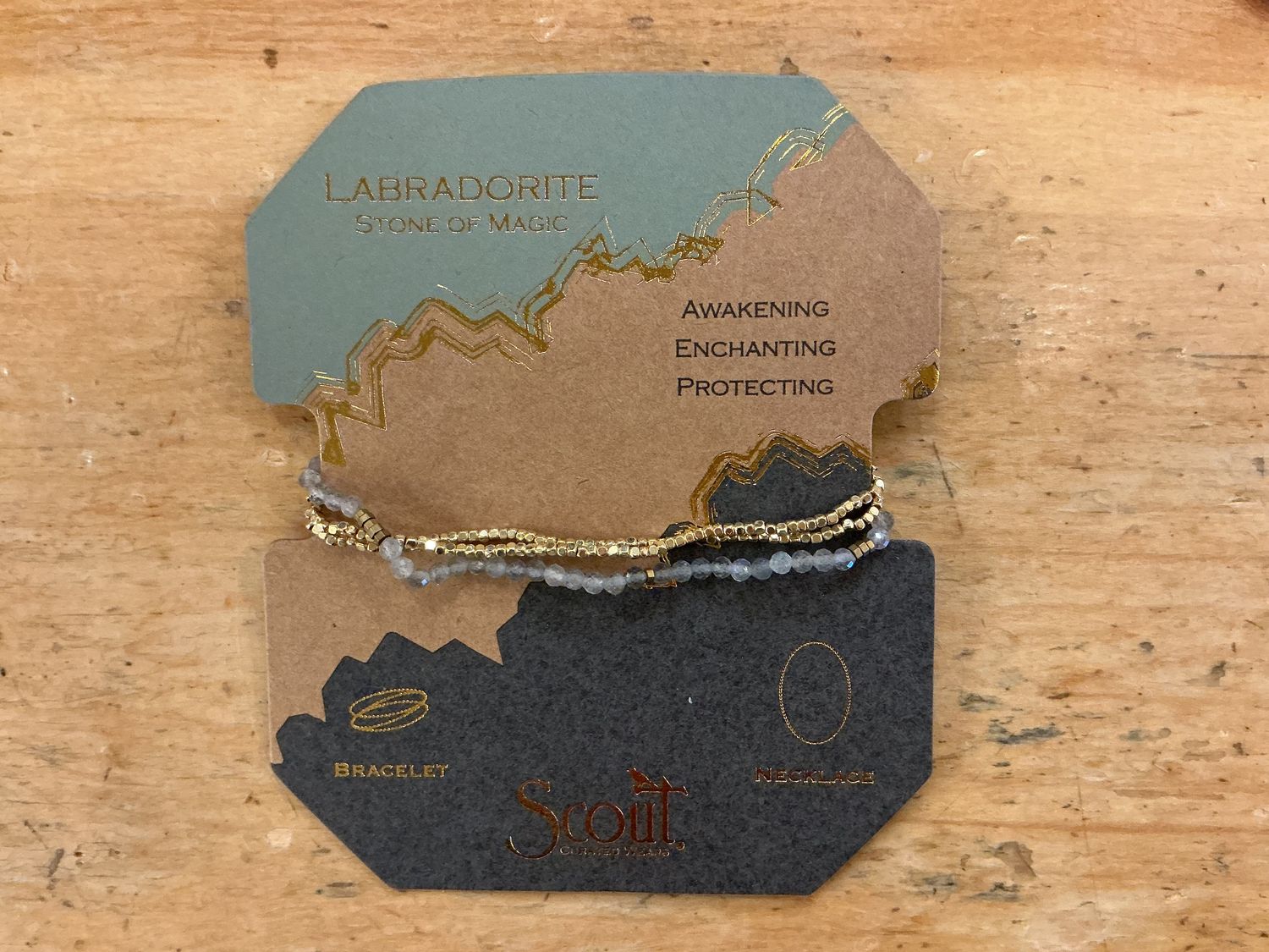 Thin Labradorite - Bracelet/Necklace