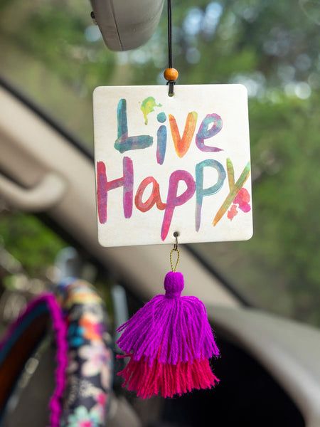 Live Happy Air Freshener