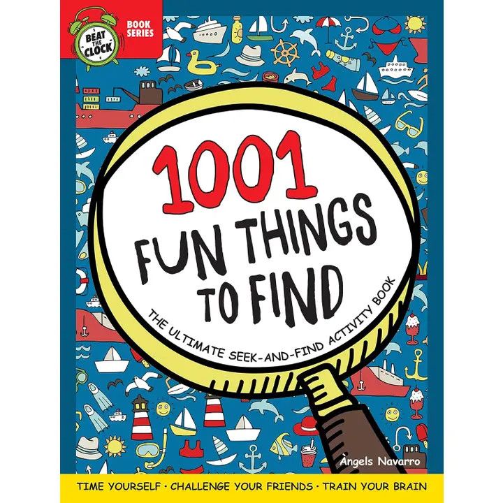 1001 Fun Things to Find-The Ultimate Seek&amp;Find Activity Book