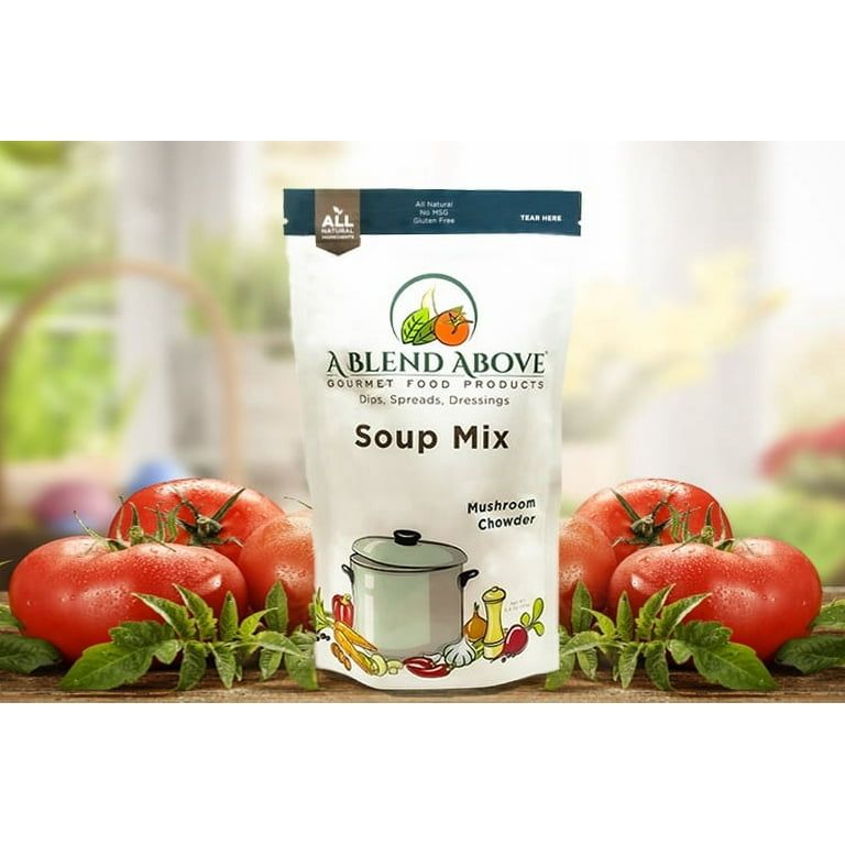 A Blend Above Mushroom Chowder Dry Ingredient Mix  5.4 Oz Packet
