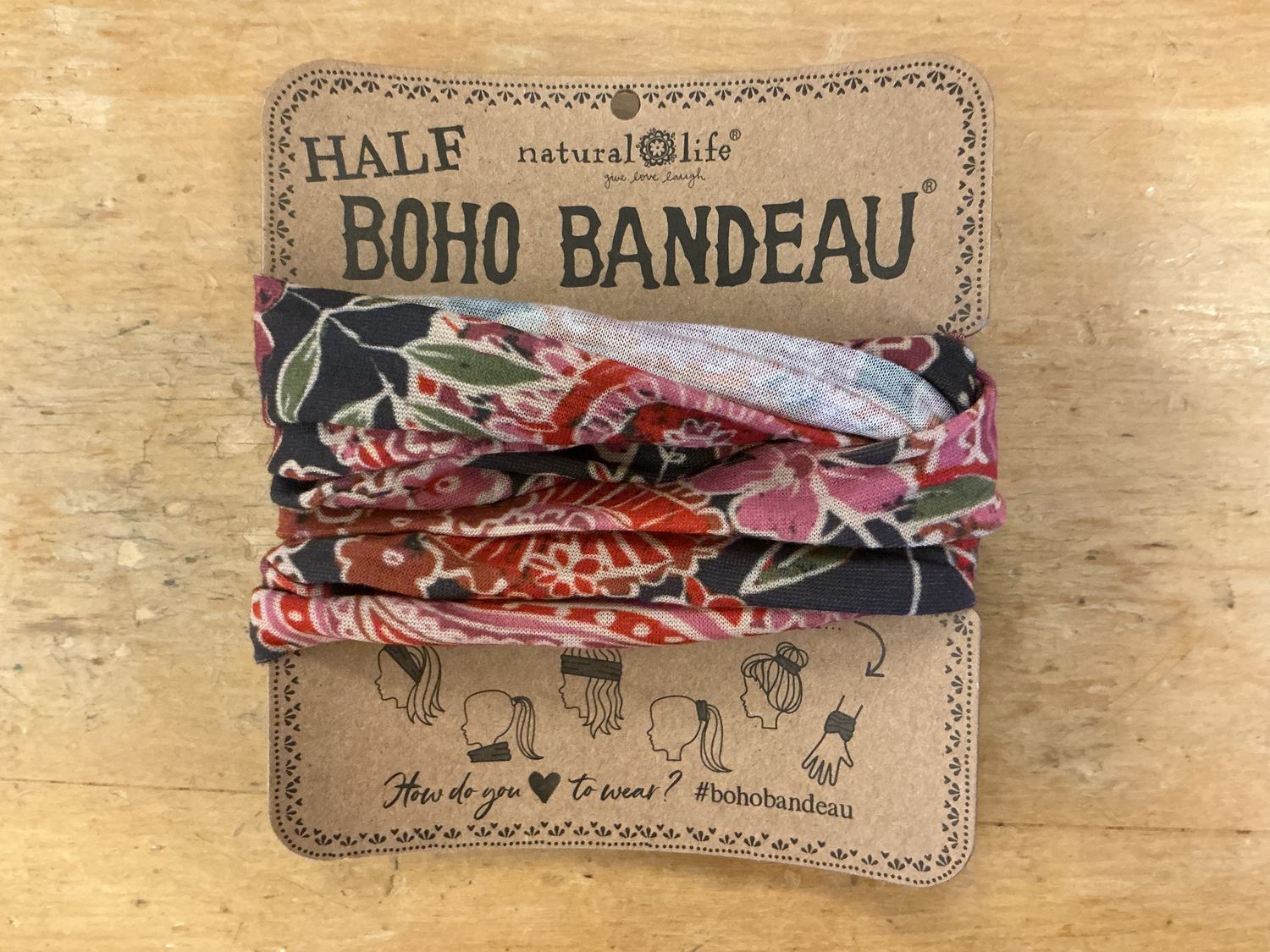 Flower - Half Boho Bandeau - Headband