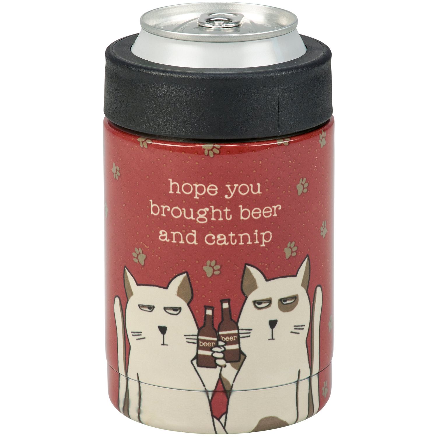 Beer and Catnip Can Cooler