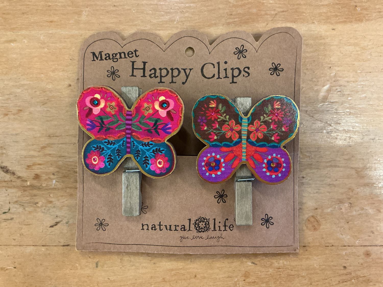 2pc Butterfly - Magnet Happy Clips