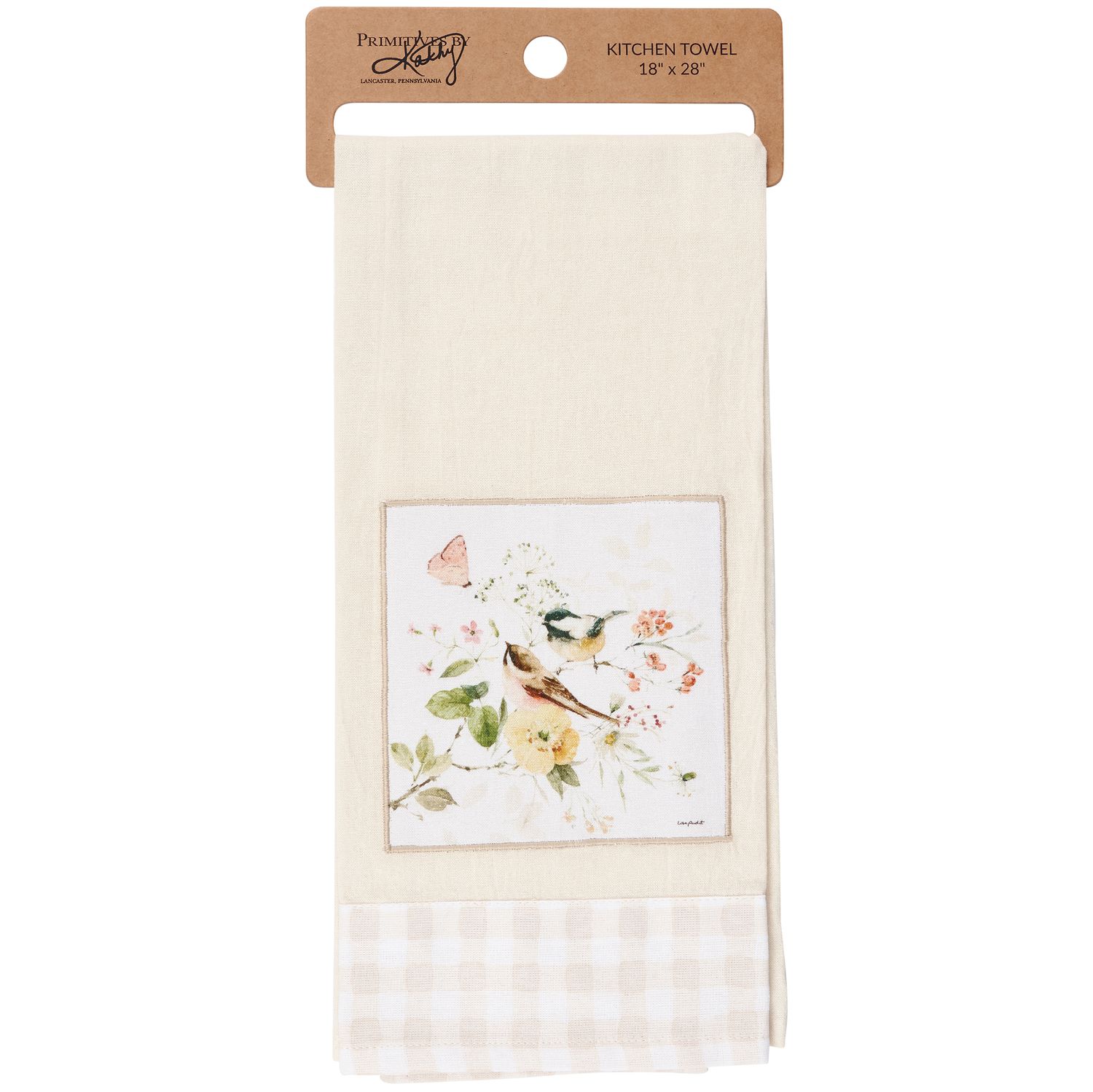 Chickadees Kitchen Towel
