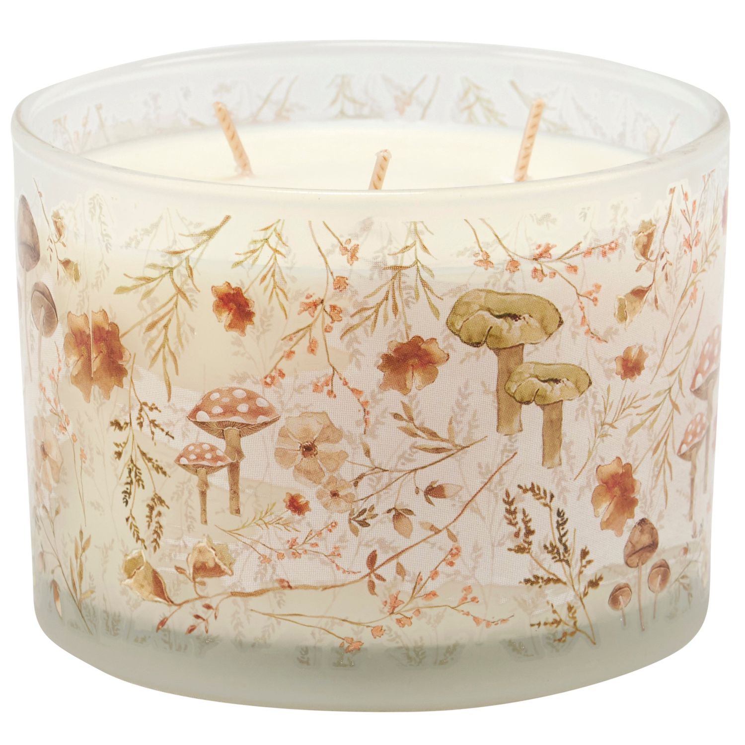 Cottage Garden Mushroom Candle