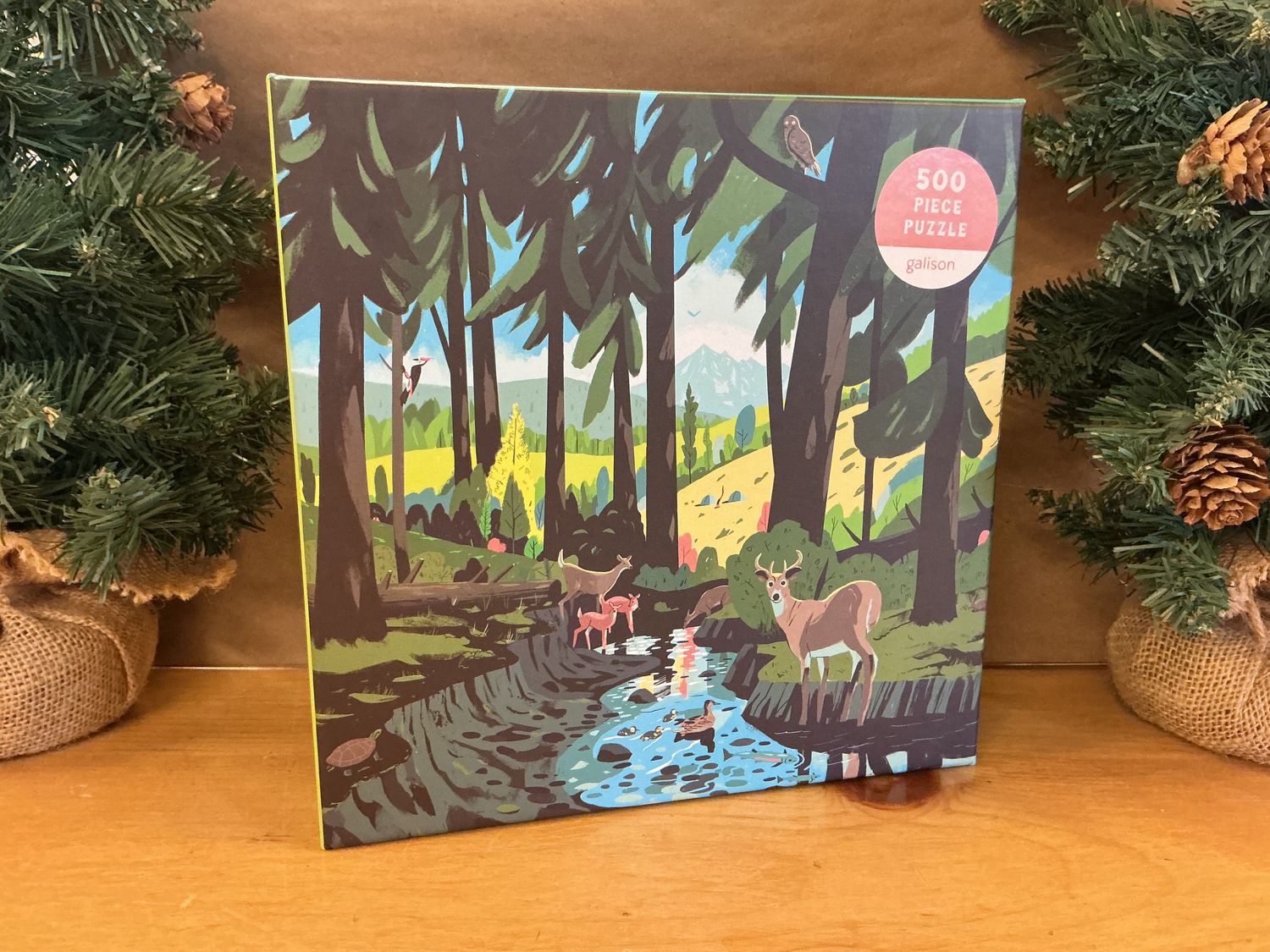 Woodland Pass – 500 Piece Puzzle - 20” x 20”