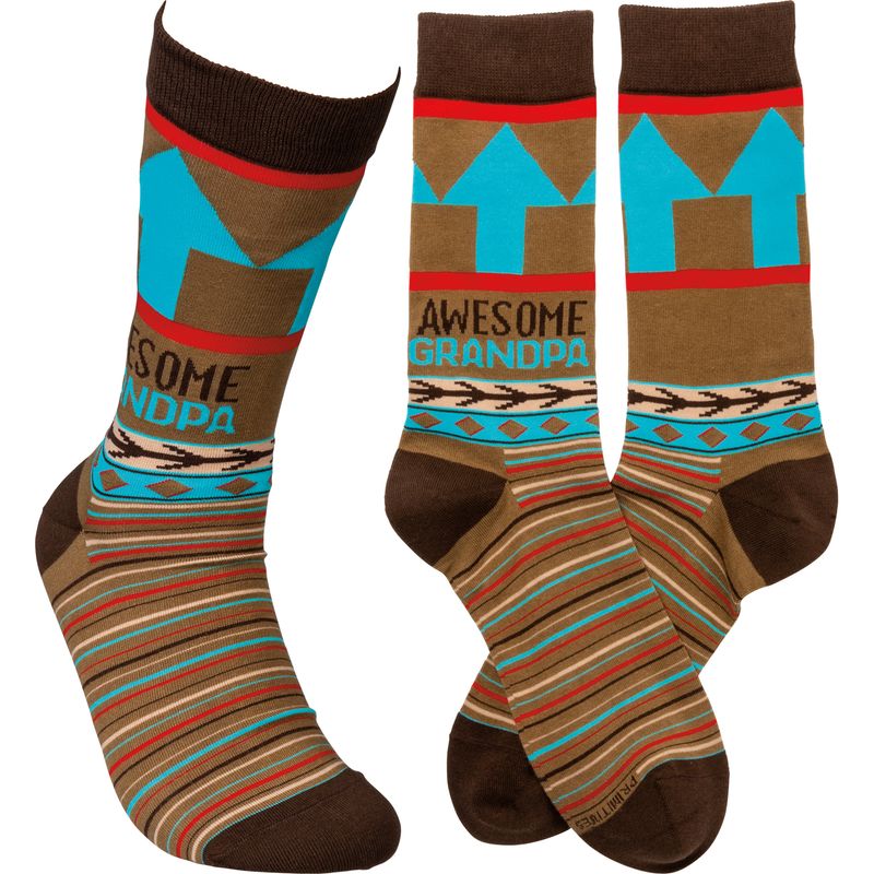 Awesome Grandpa - Socks