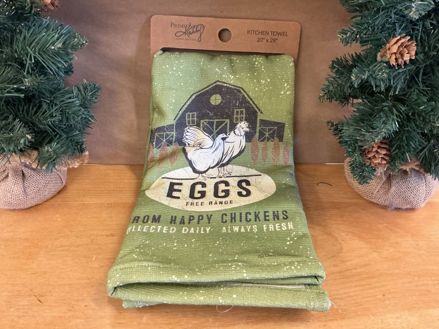 Free Range Happy Chickens - Kitchen Towel