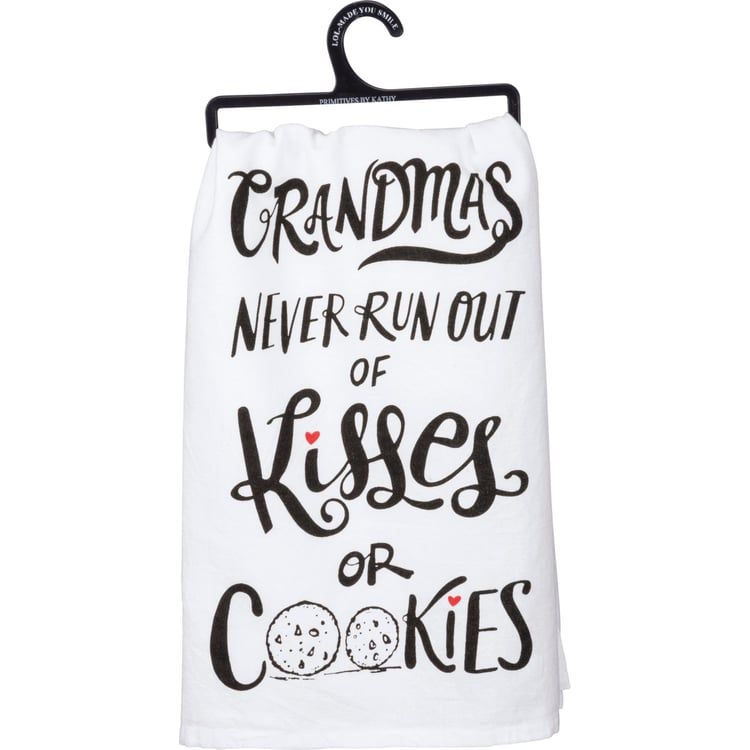 Kisses Or Cookies Towel
