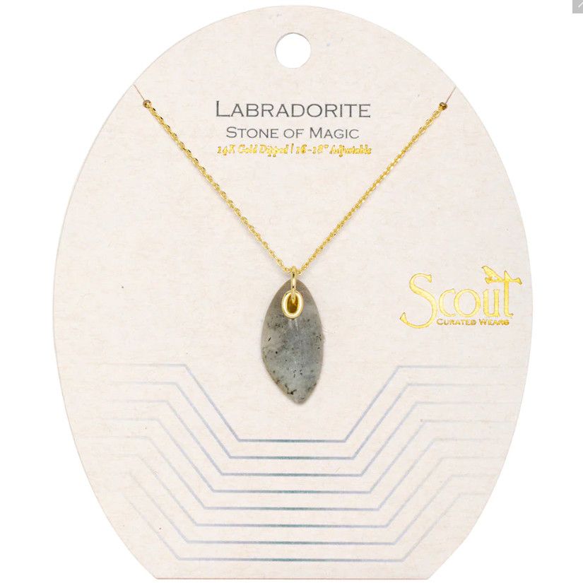 Labradorite Stone Necklace