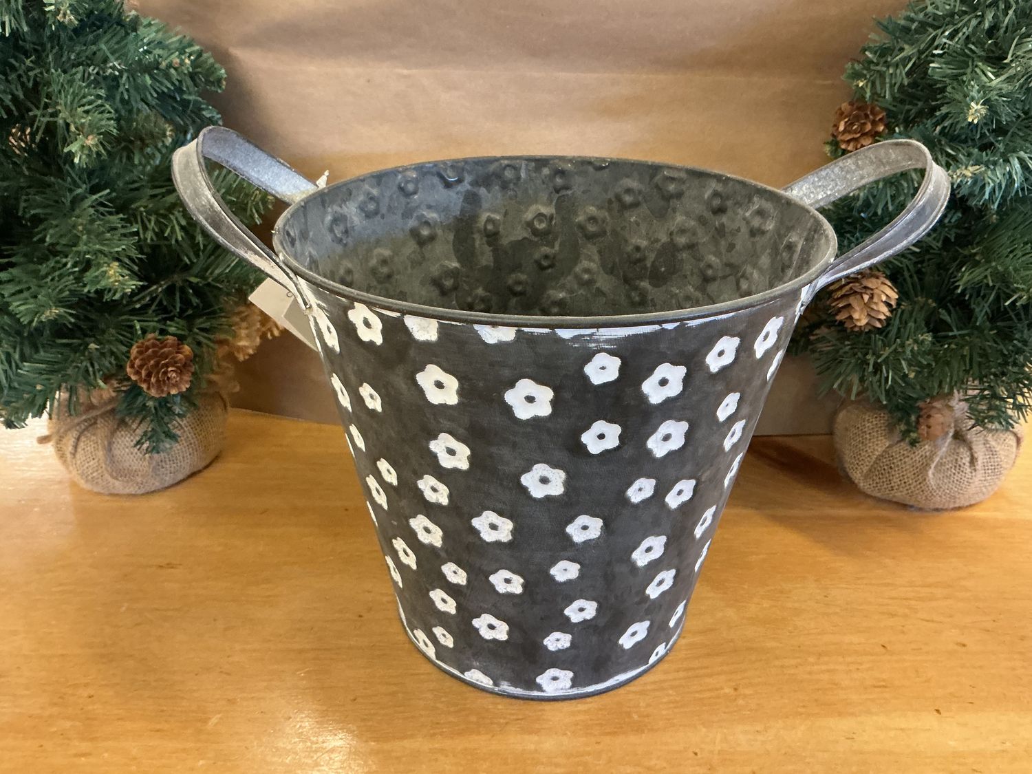 Large Daisy - Tin Bucket