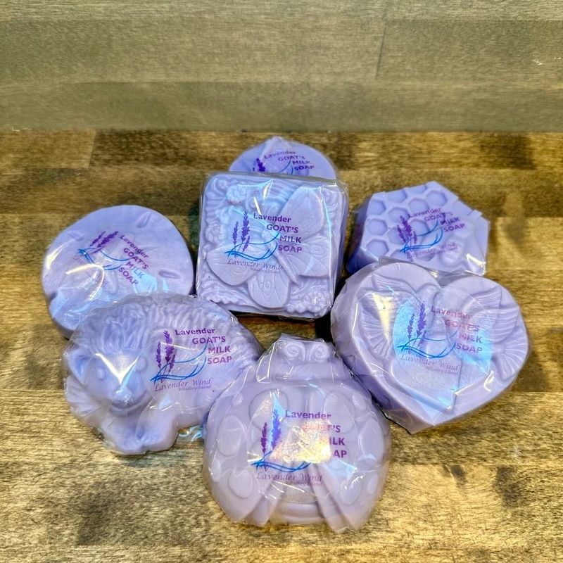 Lavendar Scent Goat Milk Soap