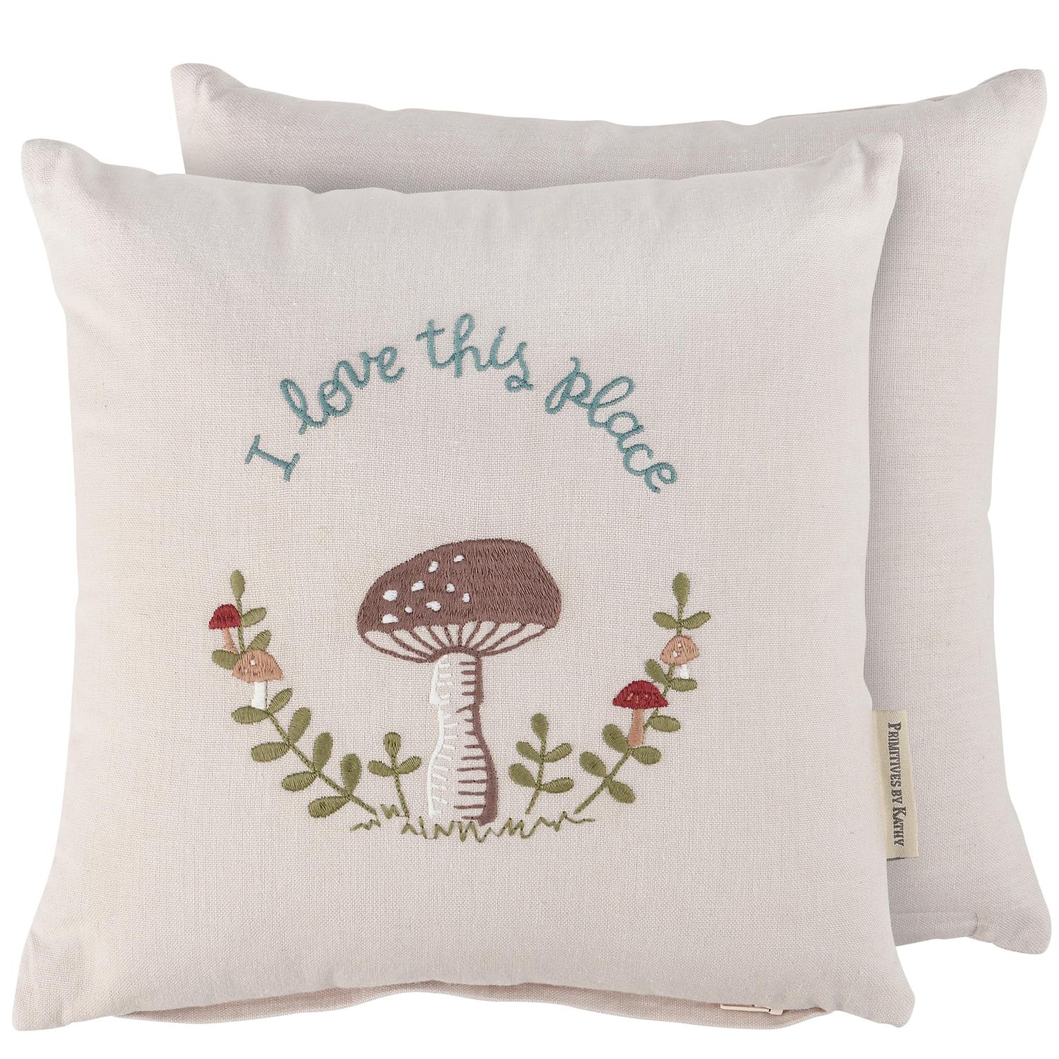 Mushroom Love This Place Pillow