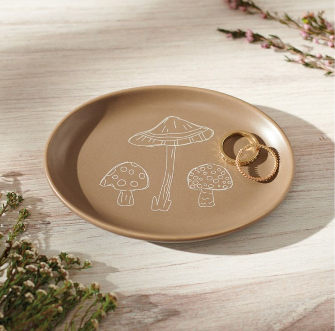 Mushroom Vanity Tray