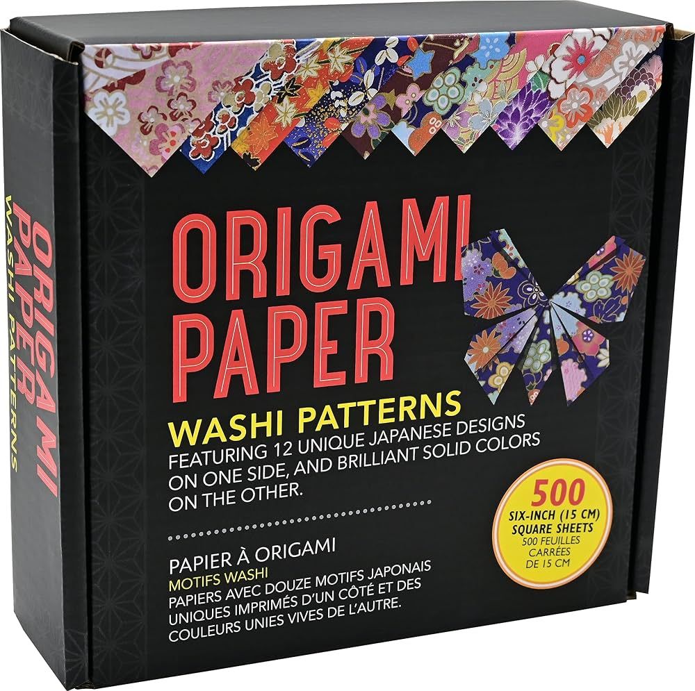 Origami Paper Washi Patterns (12 Designs
