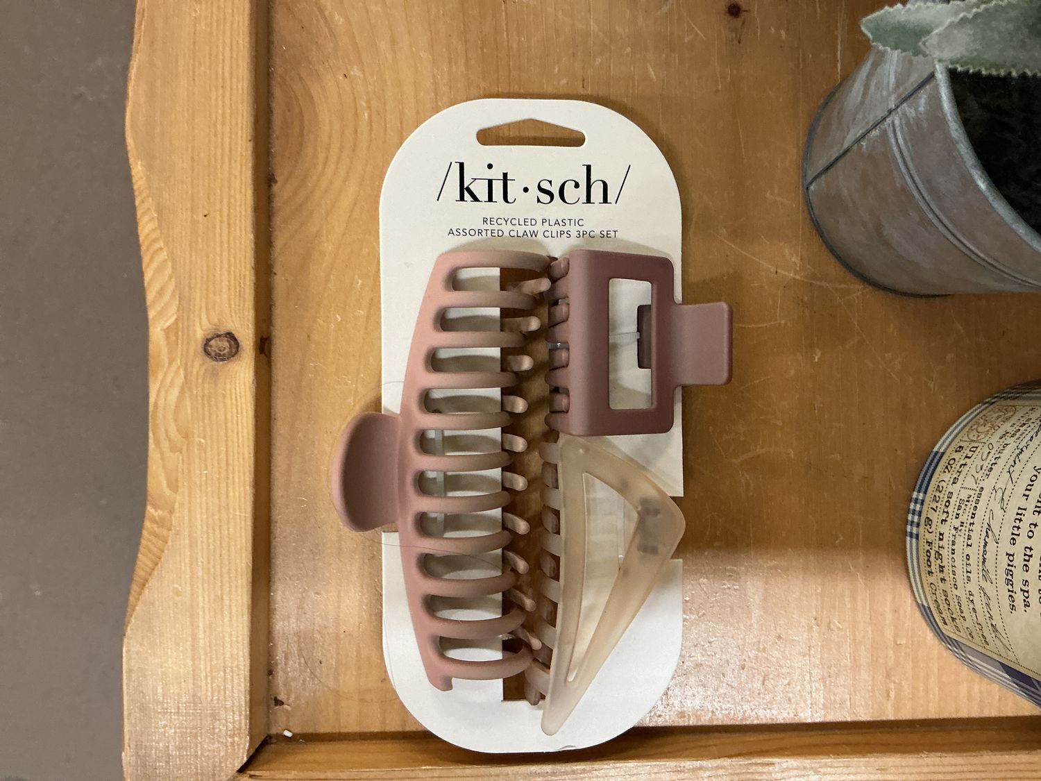 Pink Assorted Claw Clip Set