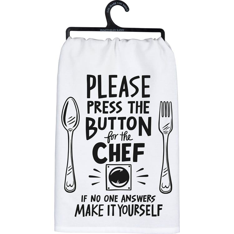 Press Button Kitchen Towel
