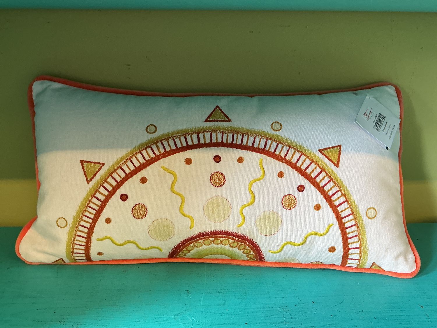 Primitives by Kathy Decorative Pillow, 18 " x 9 , Sunset