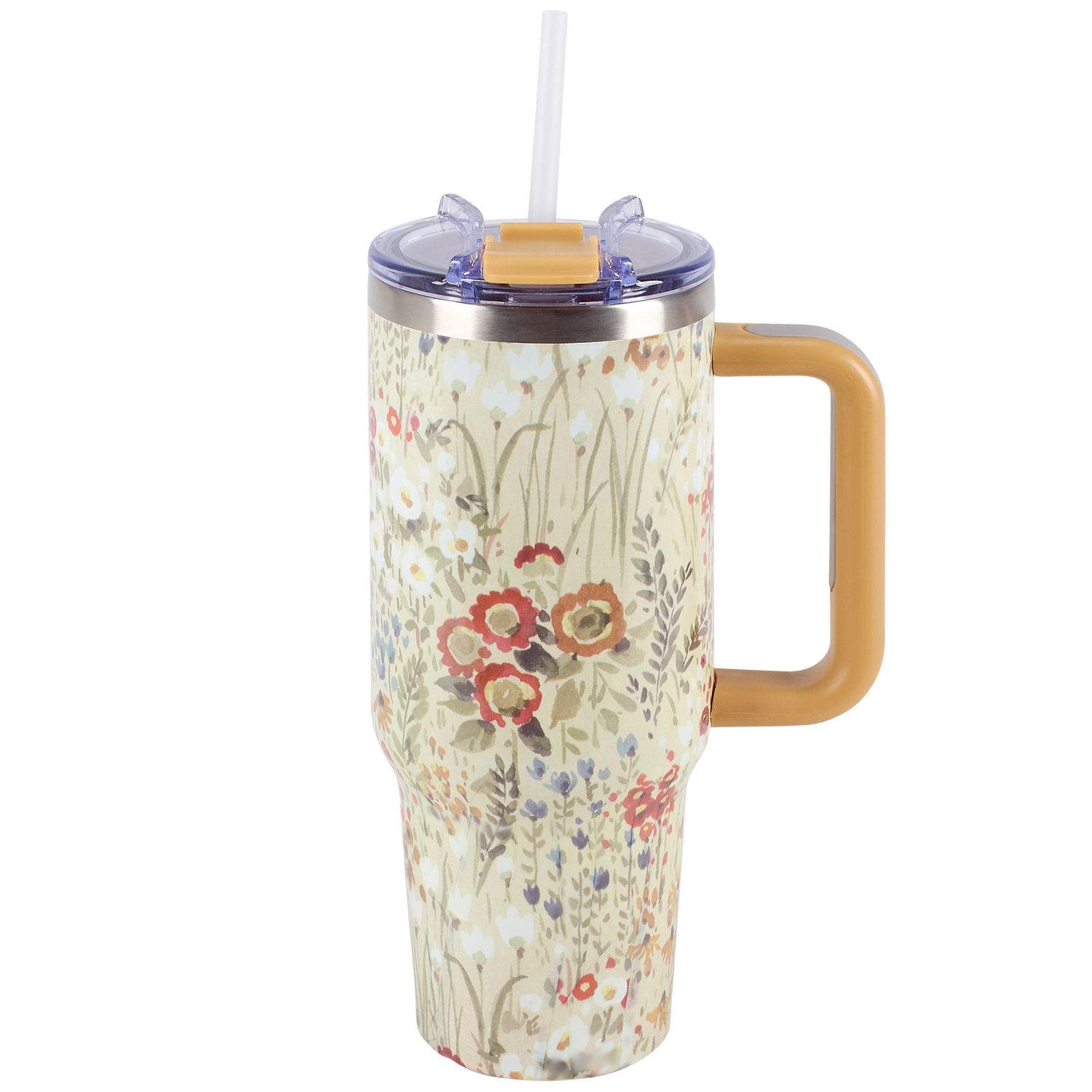 Primitives by Kathy Fall Florals Travel Mug