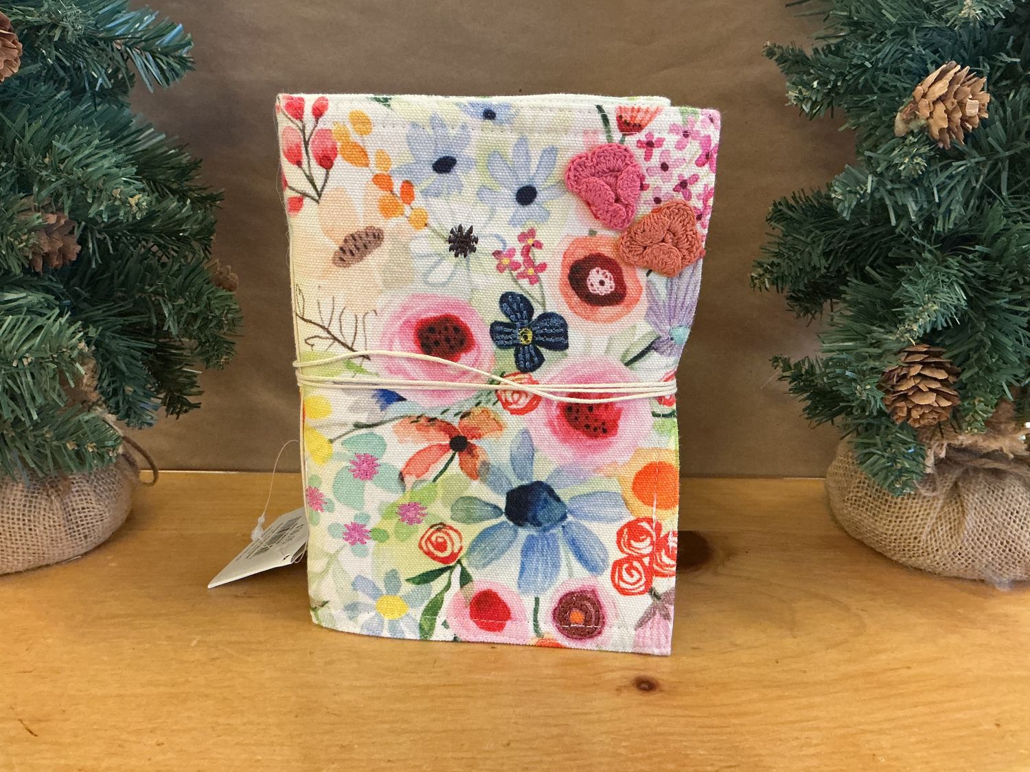 Floral Bouquet Cloth &amp; String - Journal