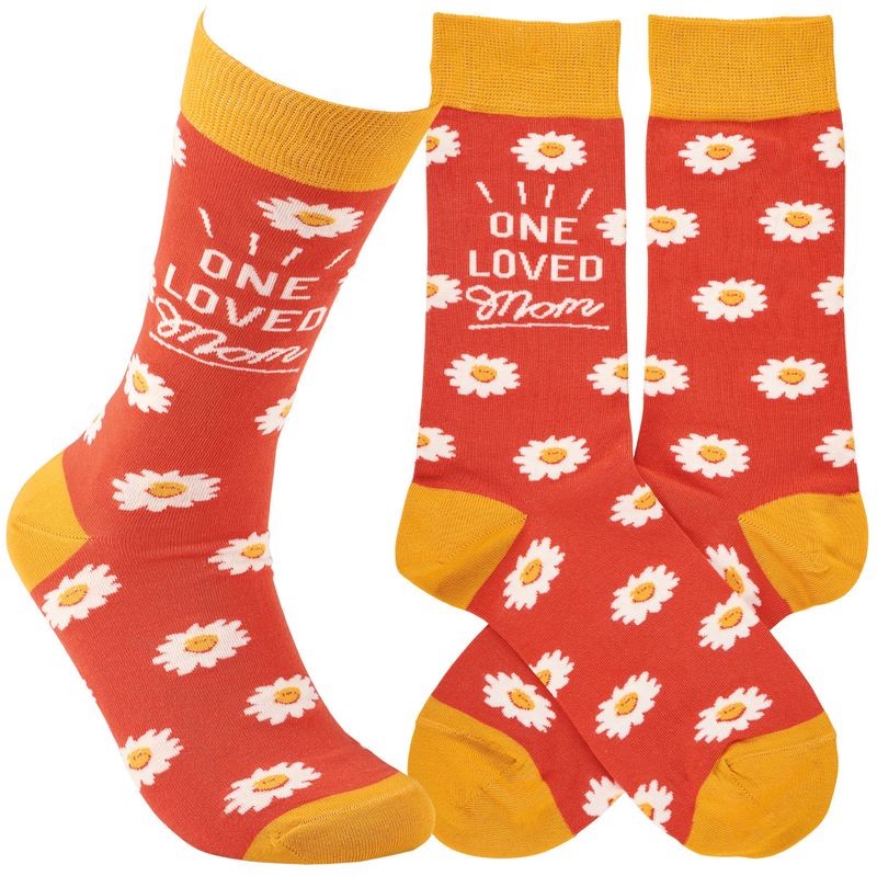 One Loved Mom - Socks