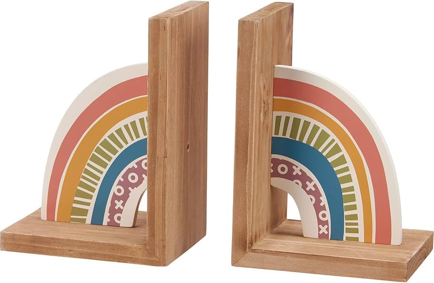 Rainbow Bookends