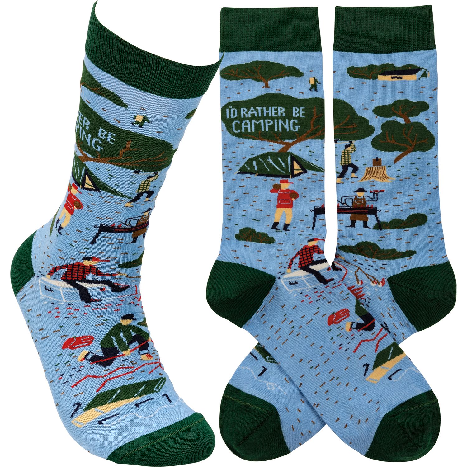 Rather Be Camping Socks 113098