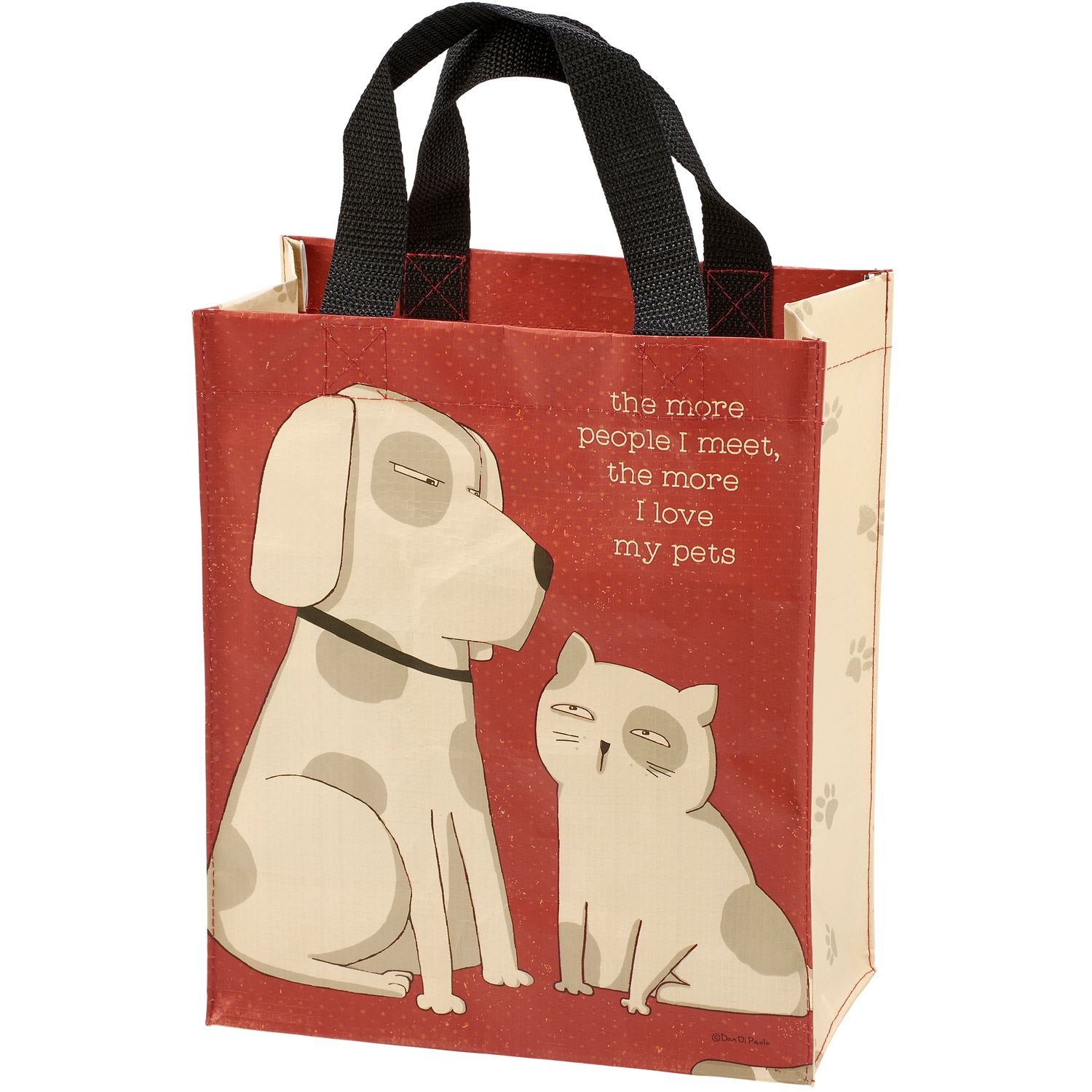The More People I Meet The More I Love My Pets Bag