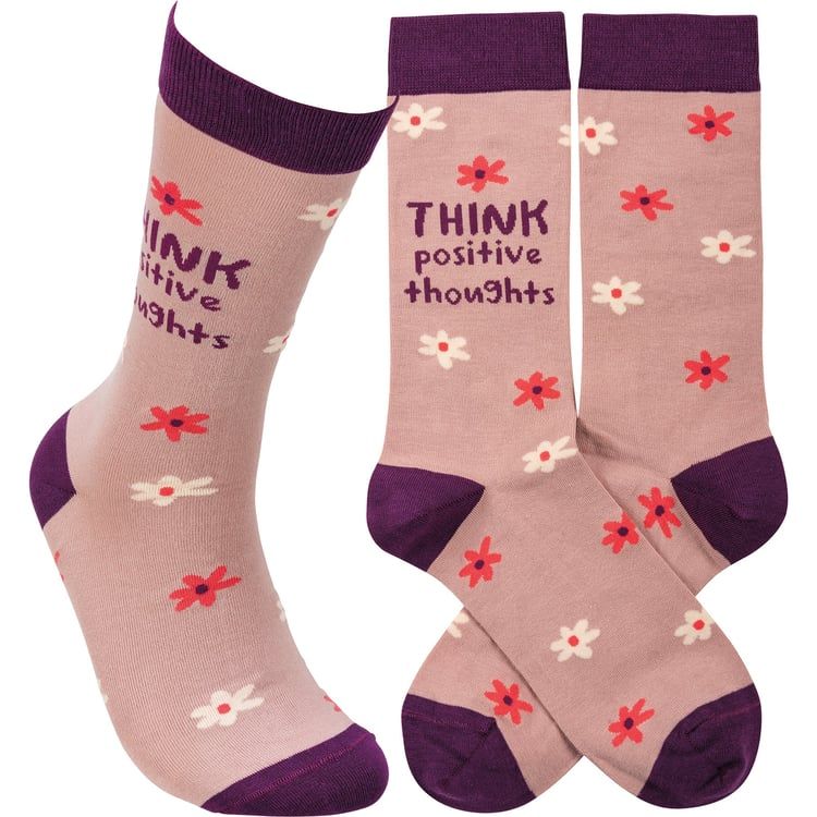 Think Positive Socks