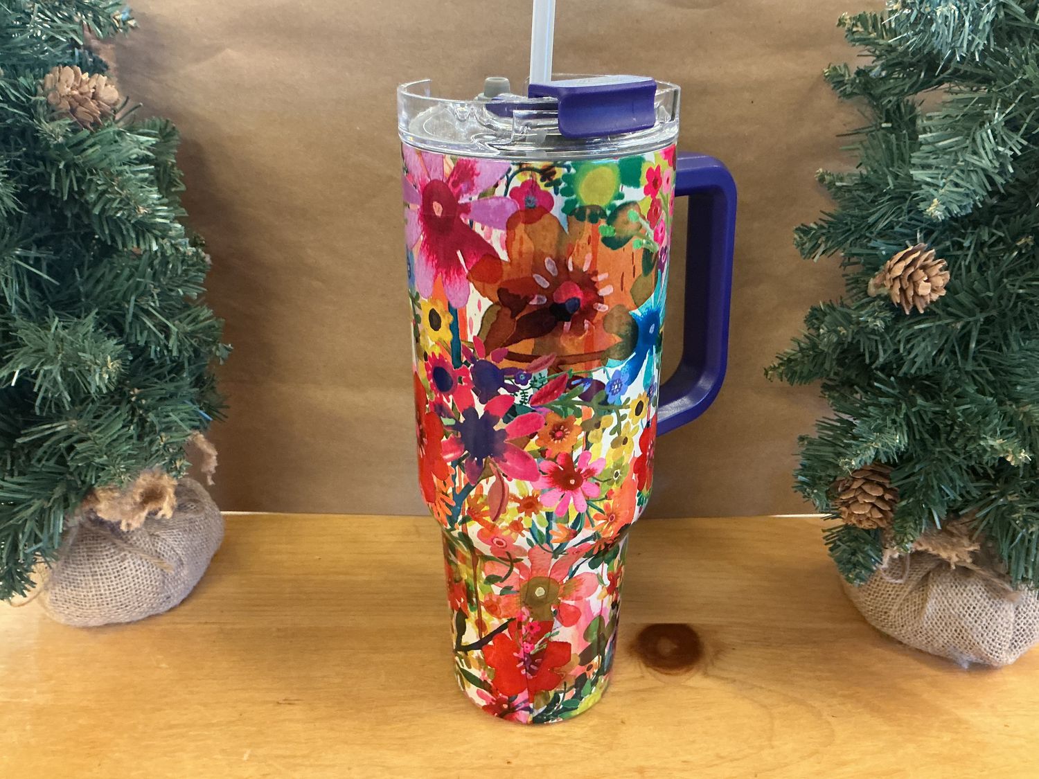 Watercolor Flower - Travel Mug