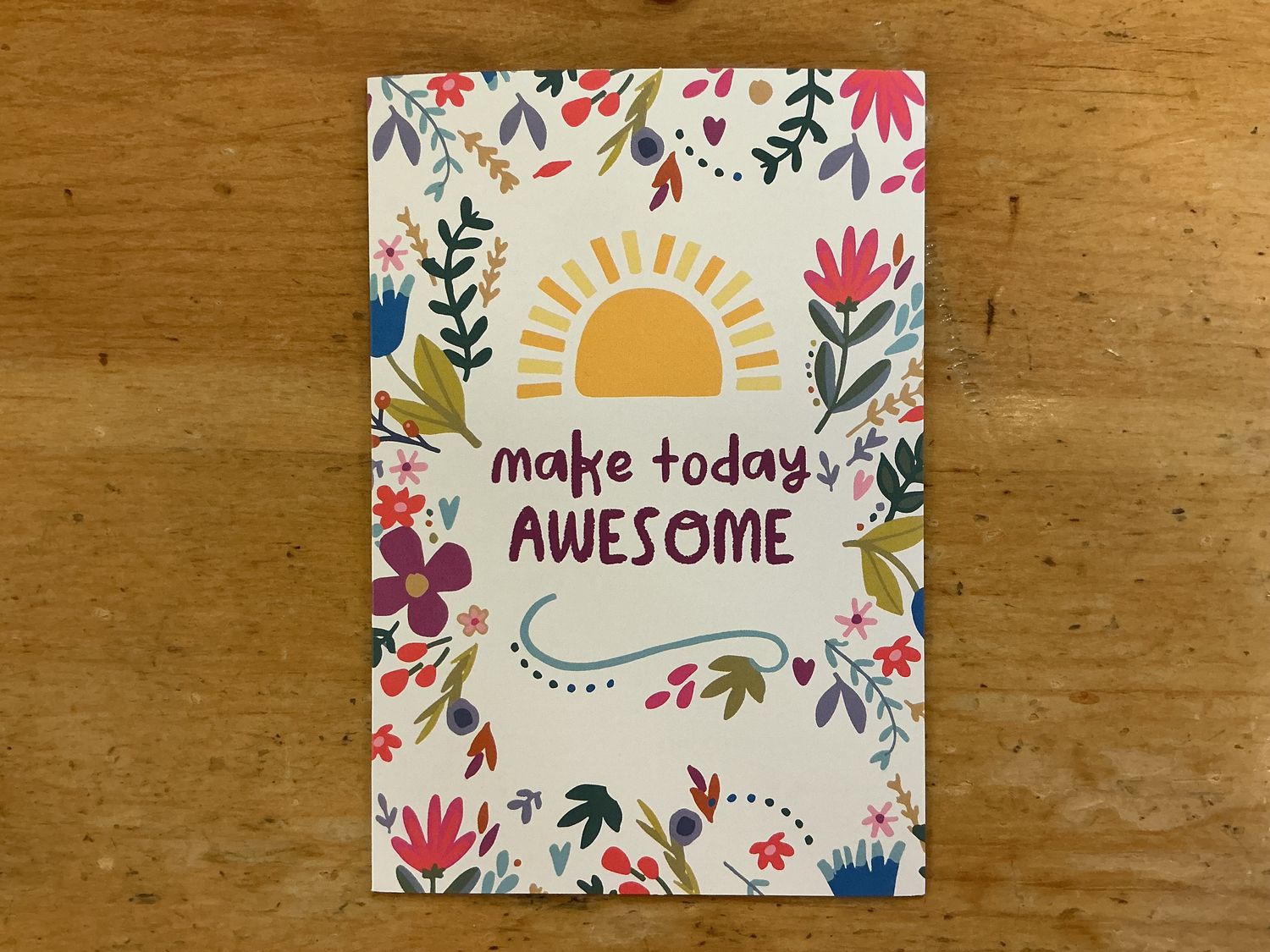 Make Today Awesome - Card