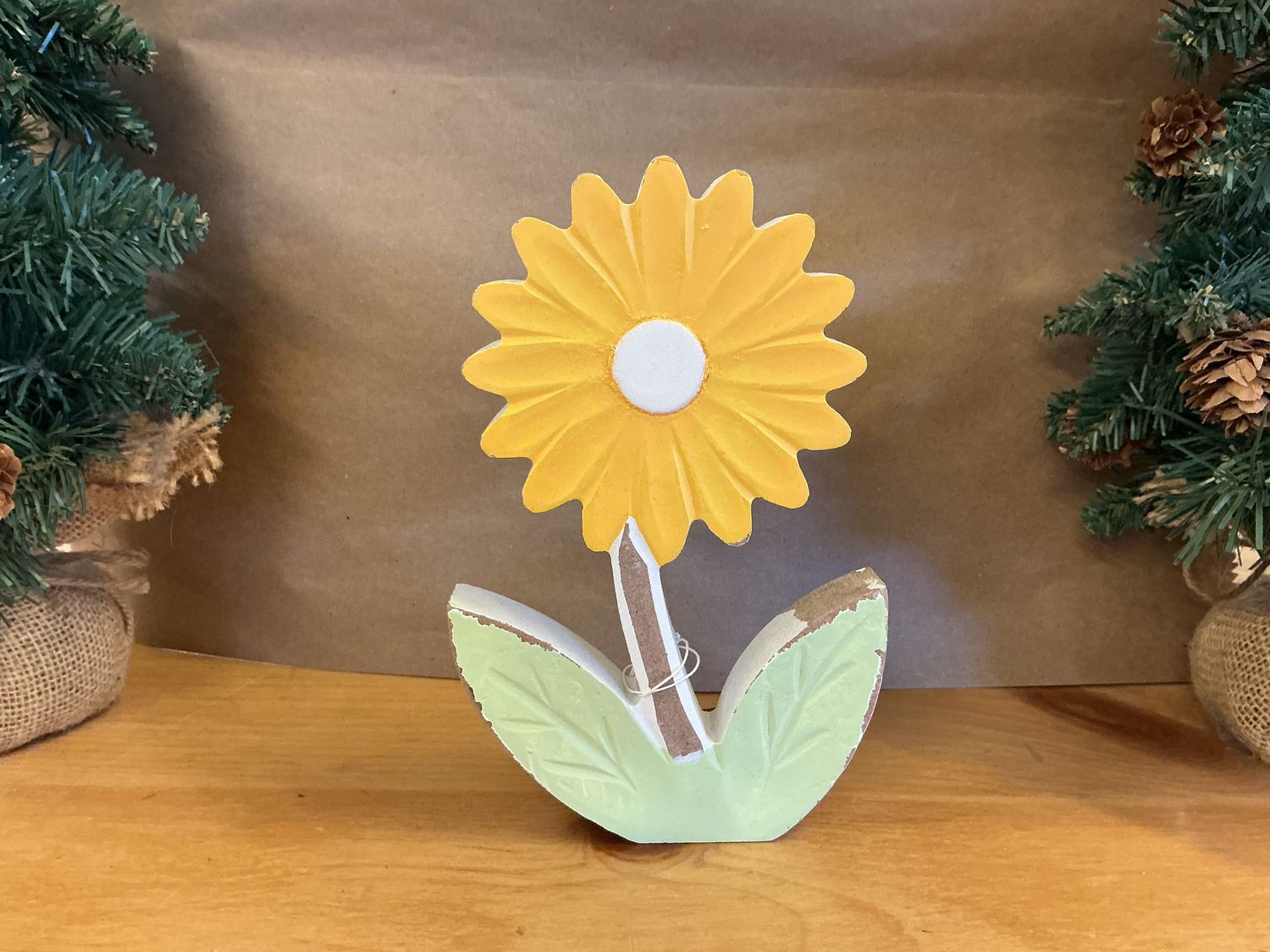 Wooden Daisy Cutout