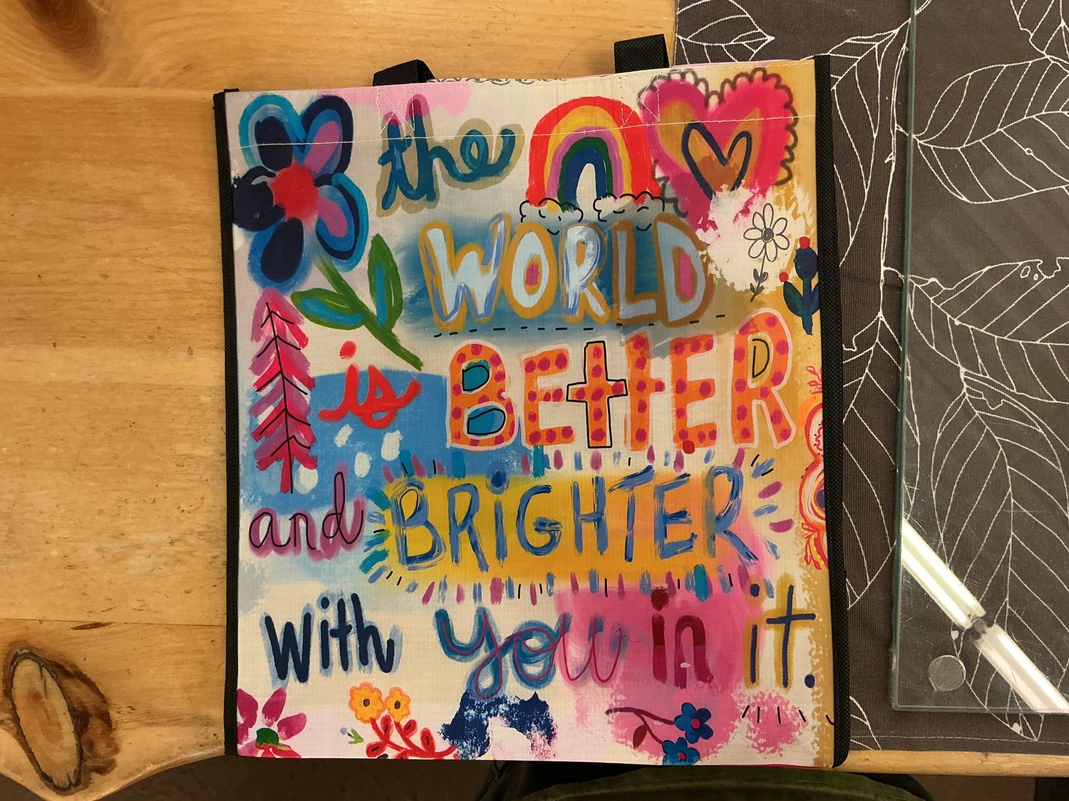 The World Is Brighter - Reusable Bag