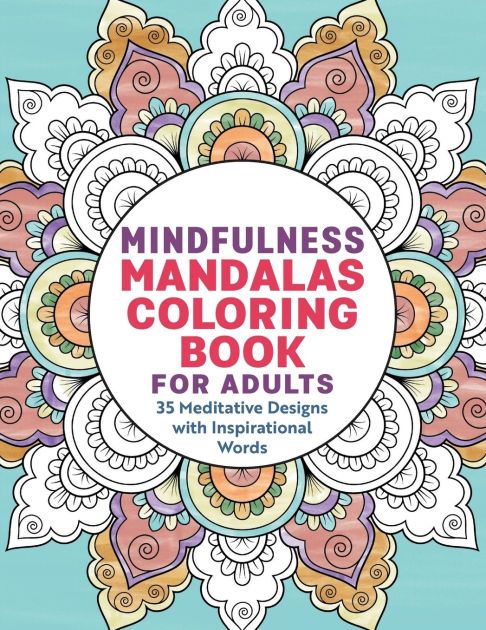 Mindfulness Mandalas Coloring Book for Adults - by Rockridge Press (Paperback)