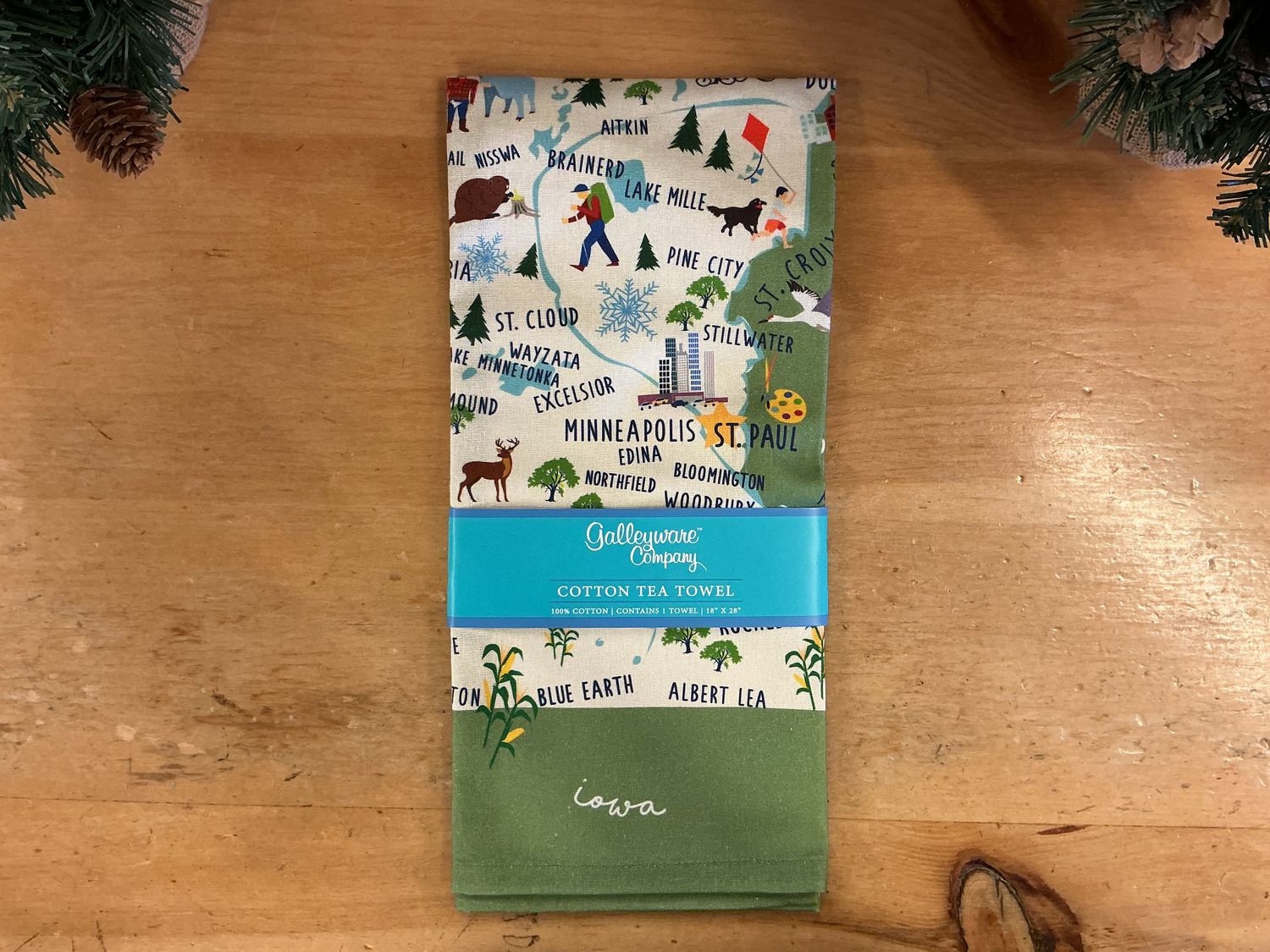 Minnesota Green - Tea Towel