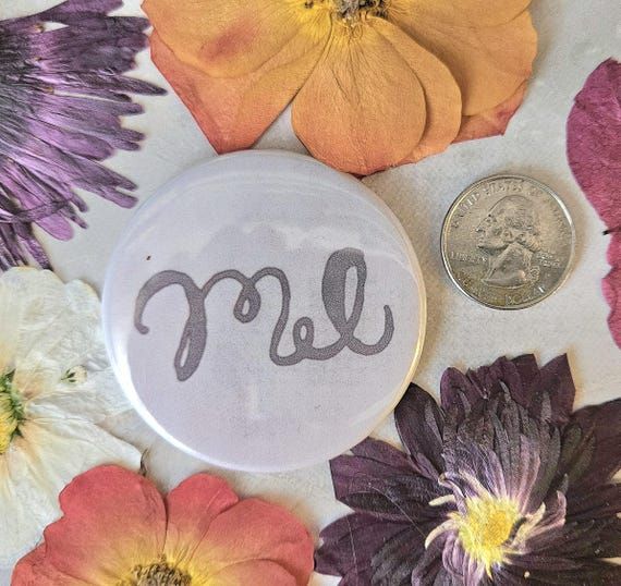 Mixed Florals Photo Magnet Set