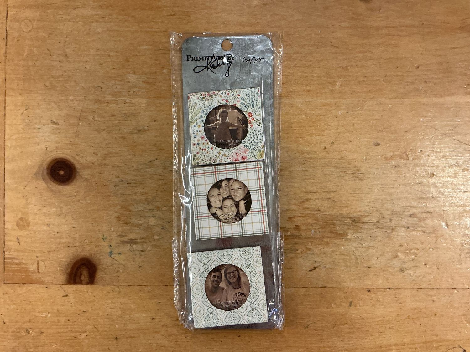 Mixed Patterns - 3 Piece Photo Magnet Set