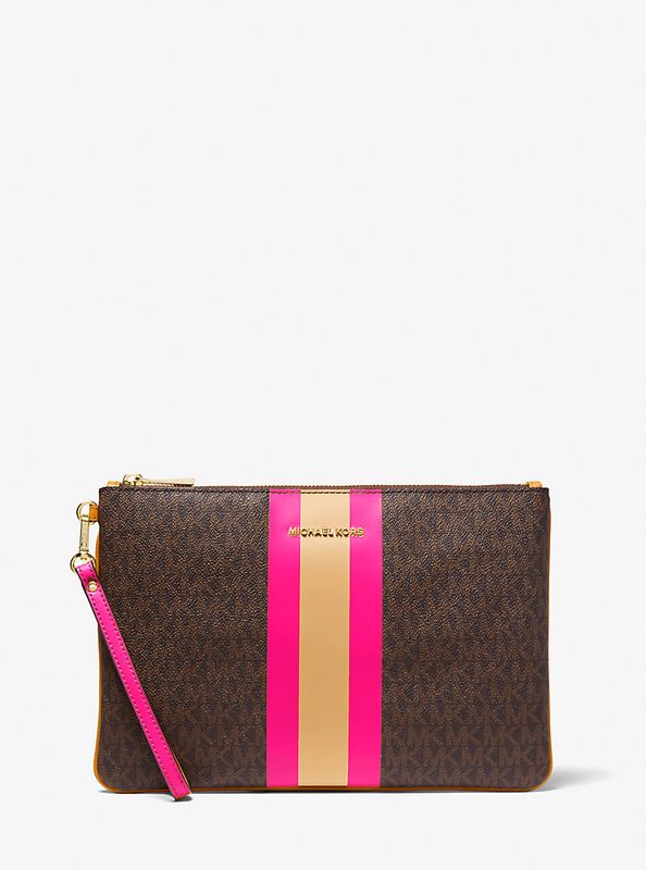 Multi Strip Zip Pouch